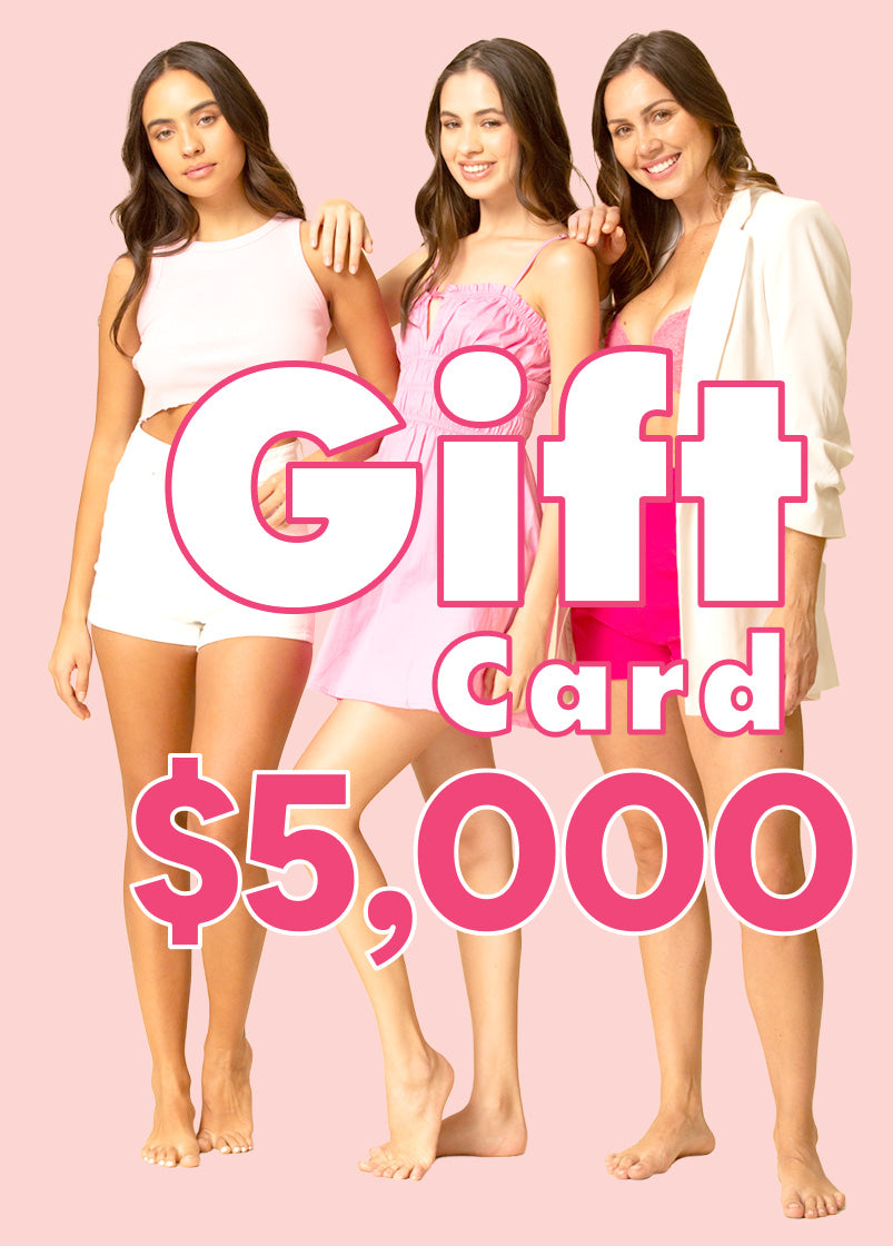 $5000 Gift Card