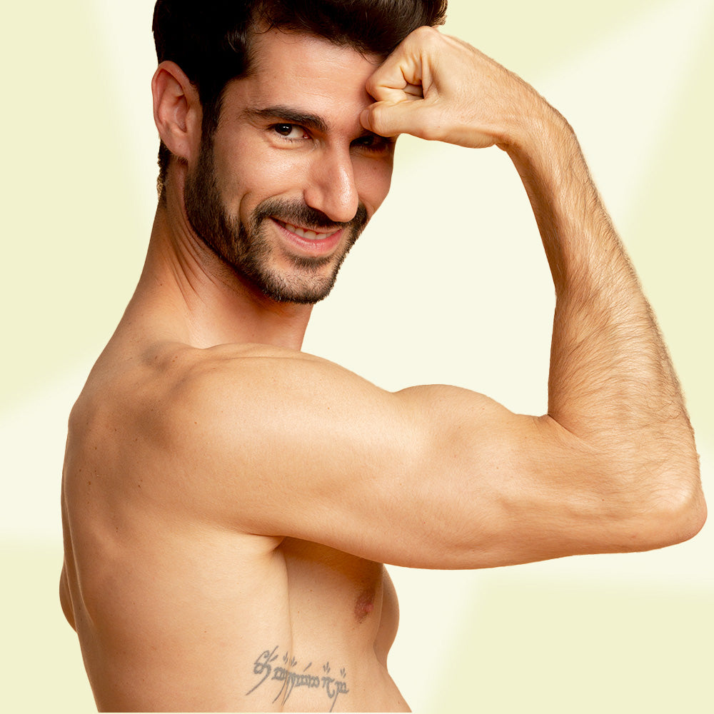 Antebrazos  con cera